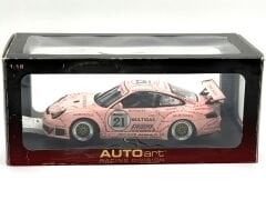 1:18 Porsche 911 996 GT3 RSR 2006 Zolder Pink Pig - Autoart