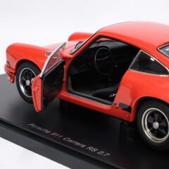 1:18 Porsche 911 Carrera RS 2.7 Orange-Black 1973-Autoart