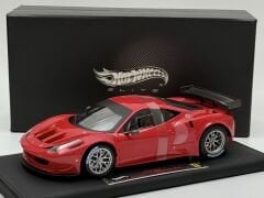 1:18 Ferrari 458 Italia GT2 Rossa Corsa 2011 - Hot Wheels Elite