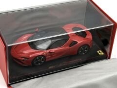 1:18 Ferrari SF90 Stradale 2019 Rosso Corsa/Black Roof - BBR Model
