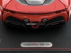 1:18 Ferrari SF90 Stradale 2019 Rosso Corsa/Black Roof - BBR Model
