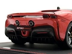 1:18 Ferrari SF90 Stradale 2019 Rosso Corsa/Black Roof - BBR Model