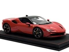 1:18 Ferrari SF90 Stradale 2019 Rosso Corsa/Black Roof - BBR Model