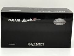 1:18 Pagani Zonda Revolucion Blue/Black Carbon Fiber 78273 - Autoart