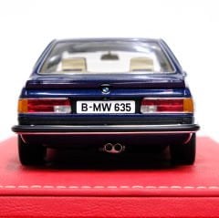 1:18 BMW M 635 CSI Royal Blue Met 1983 E24 - Autoart