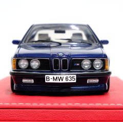 1:18 BMW M 635 CSI Royal Blue Met 1983 E24 - Autoart