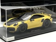 1:18 Porsche 911 992 GT Street R Yellow with Showcase - Techart