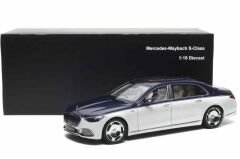 1:18 Mercedes-Maybach S680 V12 Blue/White 2021 - Almost Real