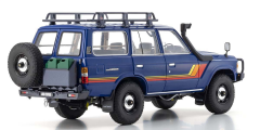 1:18 Toyota Land Cruiser 60 Blue RHD 1980 - Kyosho