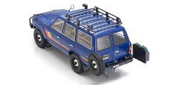 1:18 Toyota Land Cruiser 60 Blue RHD 1980 - Kyosho