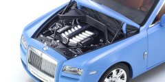 1:18 Rolls-Royce Ghost 2009 Light Blue - Kyosho