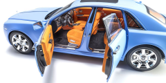 1:18 Rolls-Royce Ghost 2009 Light Blue - Kyosho