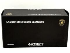 1:18 Lamborghini Sesto Elemento Grey Carbon Fiber 74671 -Autoart