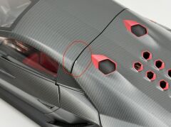 1:18 Lamborghini Sesto Elemento Grey Carbon Fiber 74671 -Autoart