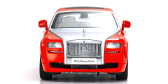 1:18 Rolls-Royce Ghost 2009 Red/Silver - Kyosho