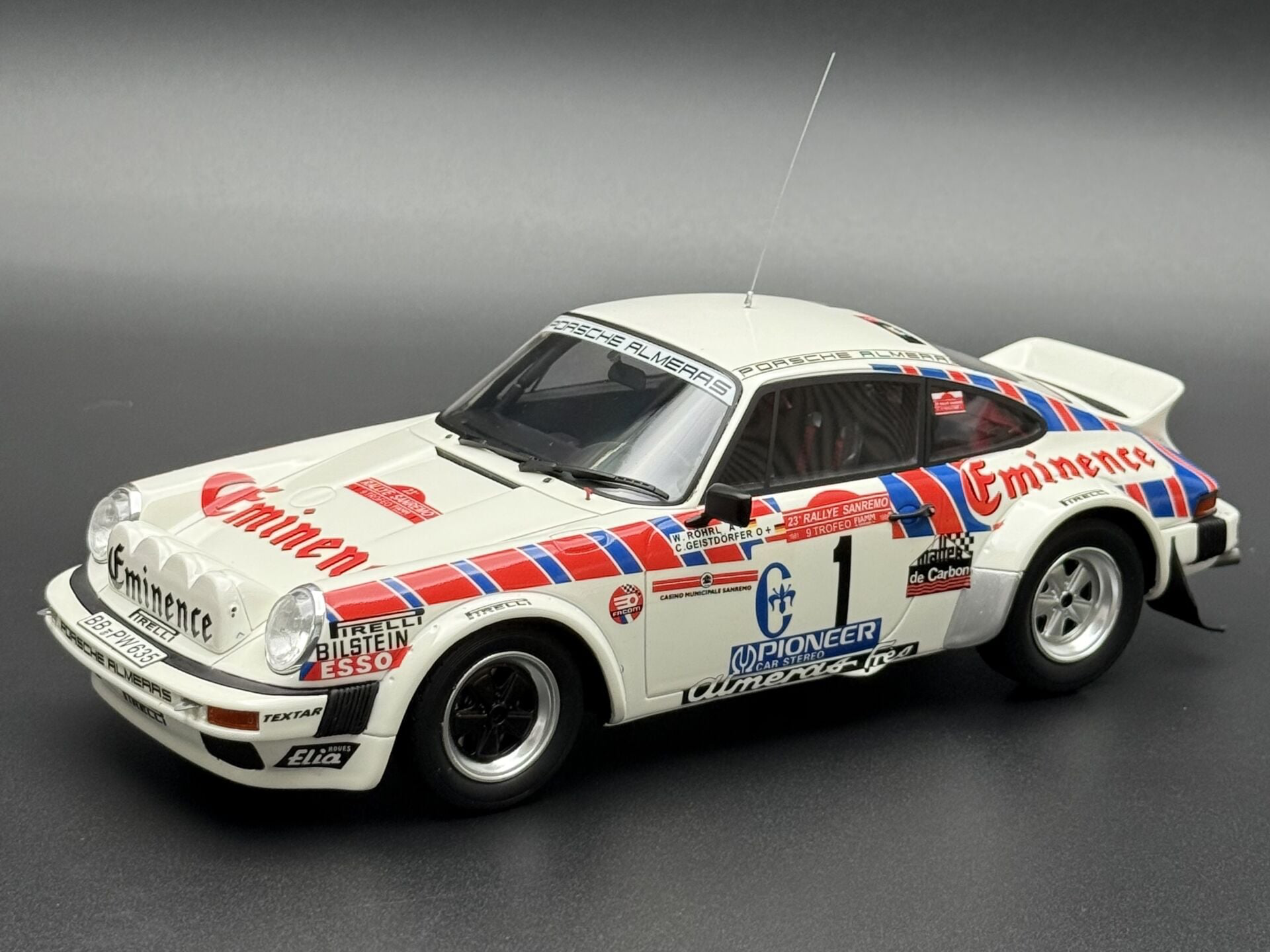 1:18 Porsche 911 SC 1981 San Remo Night Version W.Röhrl - OTTO