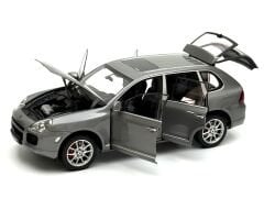 1:18 Porsche Cayenne Turbo 2002 Grey Met 78061 - Autoart Millennium