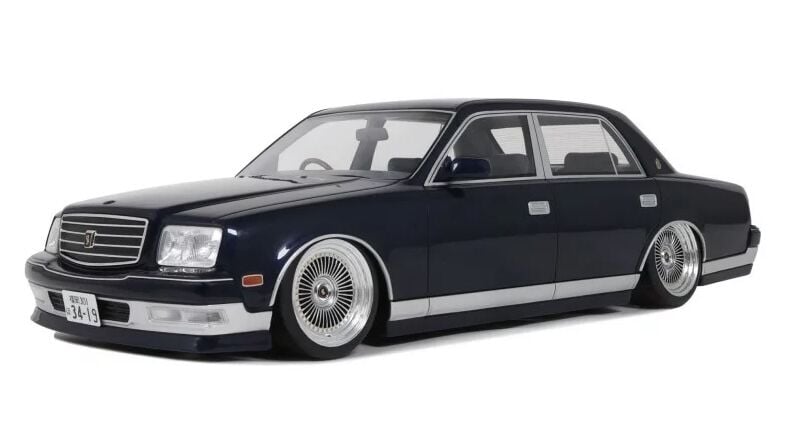1:18 Toyota Century V12 Stance Blue Mica 2008 OT1218 - OTTO Mobile