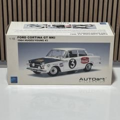 1:18 Ford England Cortina Mk1 Rally Safari 1964 - Autoart
