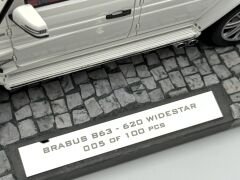 1:18 Mercedes-BRABUS B63 620 Widestar White 005/100 - Minichamps First Class