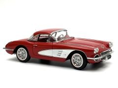 1:18 Chevrolet Corvette C1 1959 Roman Red 71141 - Autoart