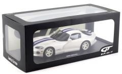 1:18 Dodge Viper GTS White / Blue Stripes 1996 GT940 - GT Spirit