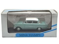 1:43 Opel Rekord P1 Limousine 1958 Green - Minichamps