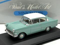 1:43 Opel Rekord P1 Limousine 1958 Green - Minichamps