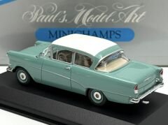 1:43 Opel Rekord P1 Limousine 1958 Green - Minichamps