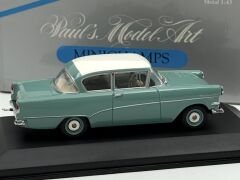 1:43 Opel Rekord P1 Limousine 1958 Green - Minichamps