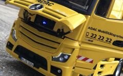 1:18 Mercedes-Benz Actros + Car Transporter ADAC  - NZG