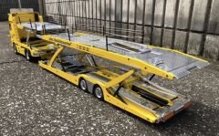 1:18 Mercedes-Benz Actros + Car Transporter ADAC  - NZG