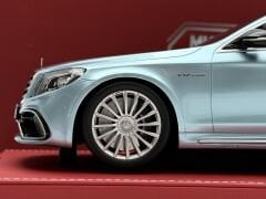 1:18 Mercedes-Benz S65 AMG W222 Light Blue - MK Miniatures