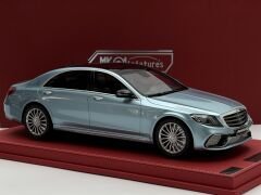 1:18 Mercedes-Benz S65 AMG W222 Light Blue - MK Miniatures