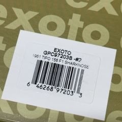 1:18 Ferrari Dino 156 F1 Sharknose Bundle Wolfgang 2'li Set - Exoto