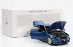 1:18 BMW M3 E46 Coupe 2000 Blue - Norev