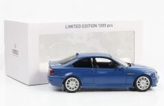 1:18 BMW M3 E46 Coupe 2000 Blue - Norev