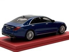1:18 Mercedes-Benz S65 AMG W222 Blue/Silver - MK Miniatures