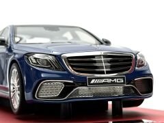 1:18 Mercedes-Benz S65 AMG W222 Blue/Silver - MK Miniatures