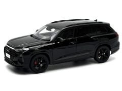 1:18 AUDI Q6 SUV Black 2022 - Paudi Model