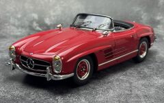 1:18 Mercedes-Benz 300 SL Roadster W198 II 1957 Red - CMC