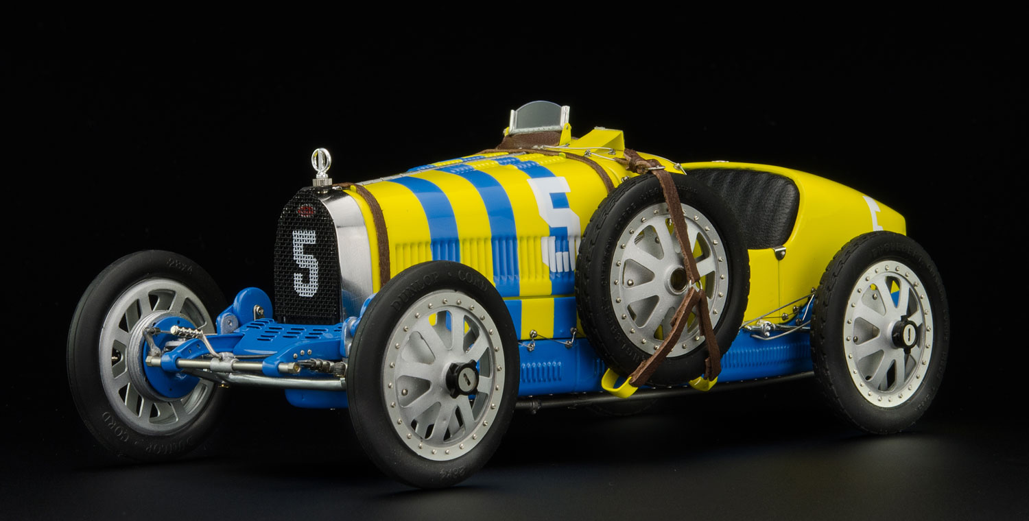 1:18 Bugatti Typ 35 Nation Colour Project Sweden 1924 -CMC