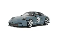 1:18 Porsche 911 992 S/T Coupe Shore Blue 2014 - GT Spirit