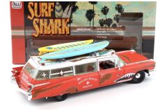 1:18 Cadillac Eldorado Ambulance Surf Shark 1959 - Auto World