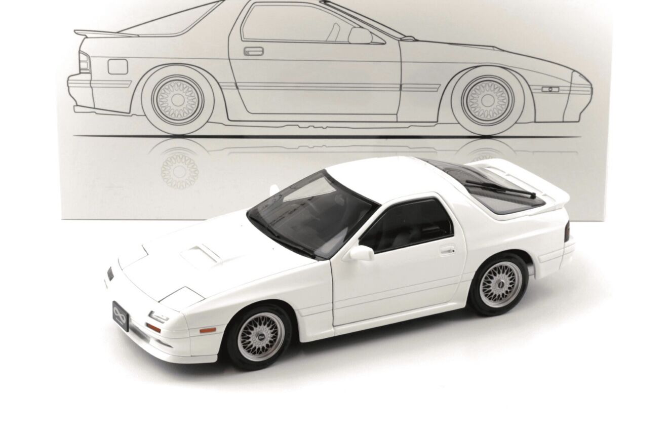1:18 Mazda Savanna RX-7 FC3S White - WhelArt