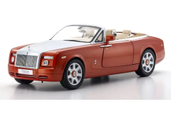 1:18 Rolls Royce Phantom Drophead Coupe Orange 2013 - Kyosho
