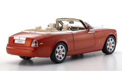 1:18 Rolls Royce Phantom Drophead Coupe Orange 2013 - Kyosho