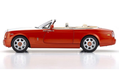 1:18 Rolls Royce Phantom Drophead Coupe Orange 2013 - Kyosho