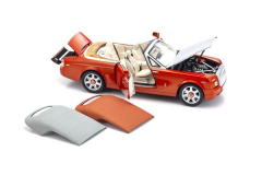 1:18 Rolls Royce Phantom Drophead Coupe Orange 2013 - Kyosho