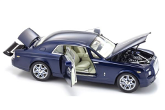 1:18 Rolls Royce Phantom Coupe Blue Metallic - Kyosho